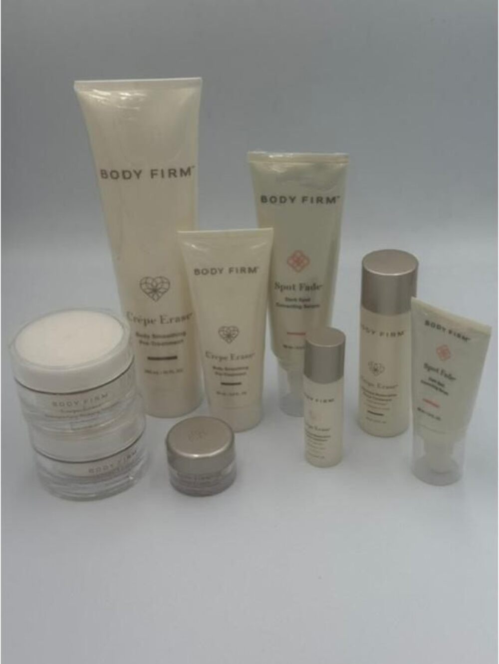 NEW/SEALED Body Firm Crepe Erase 8-Pce Anti-Aging Face/Body